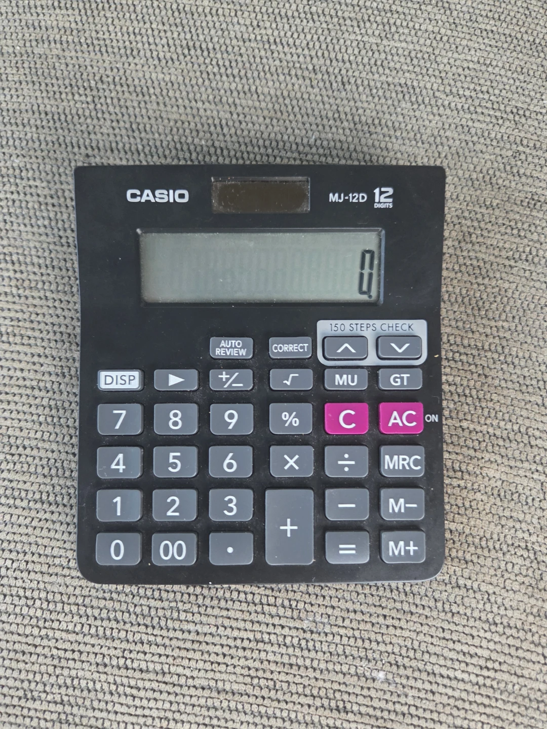 Casio MJ-12D 12-Digit Calculator - photo 2
