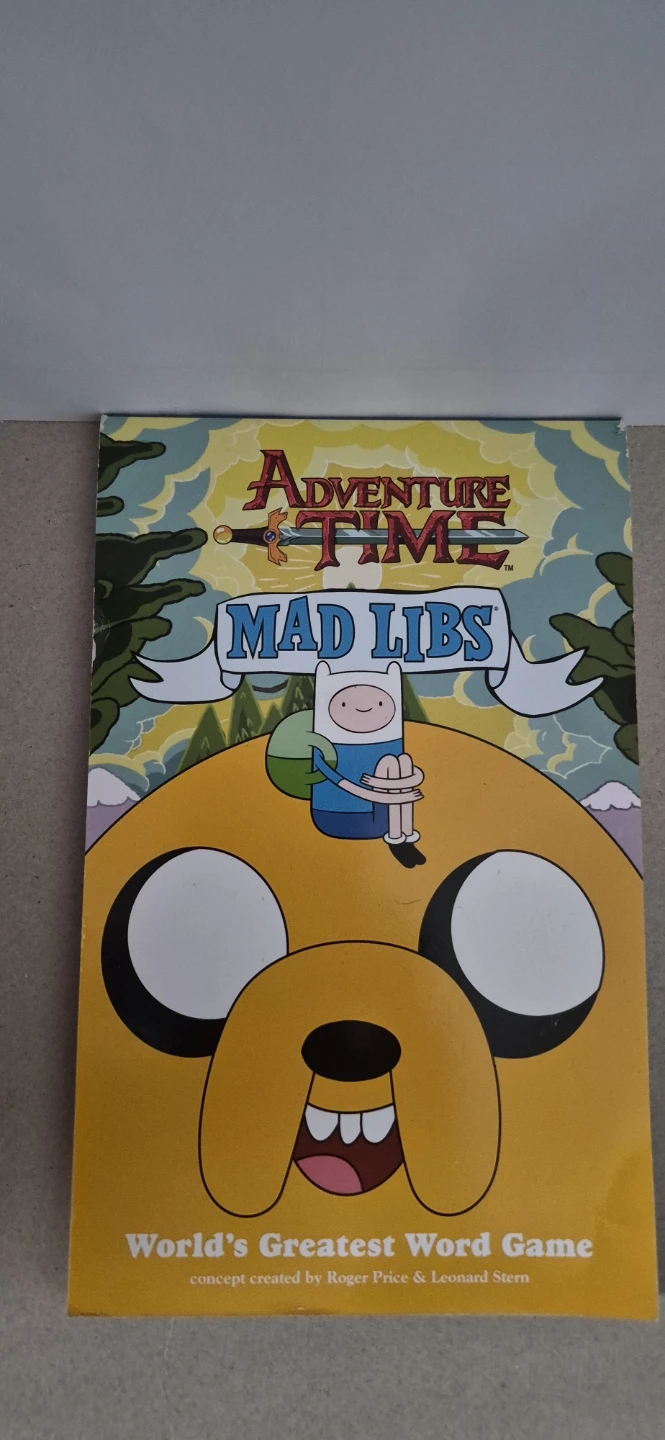 Adventure Time Mad Libs Book