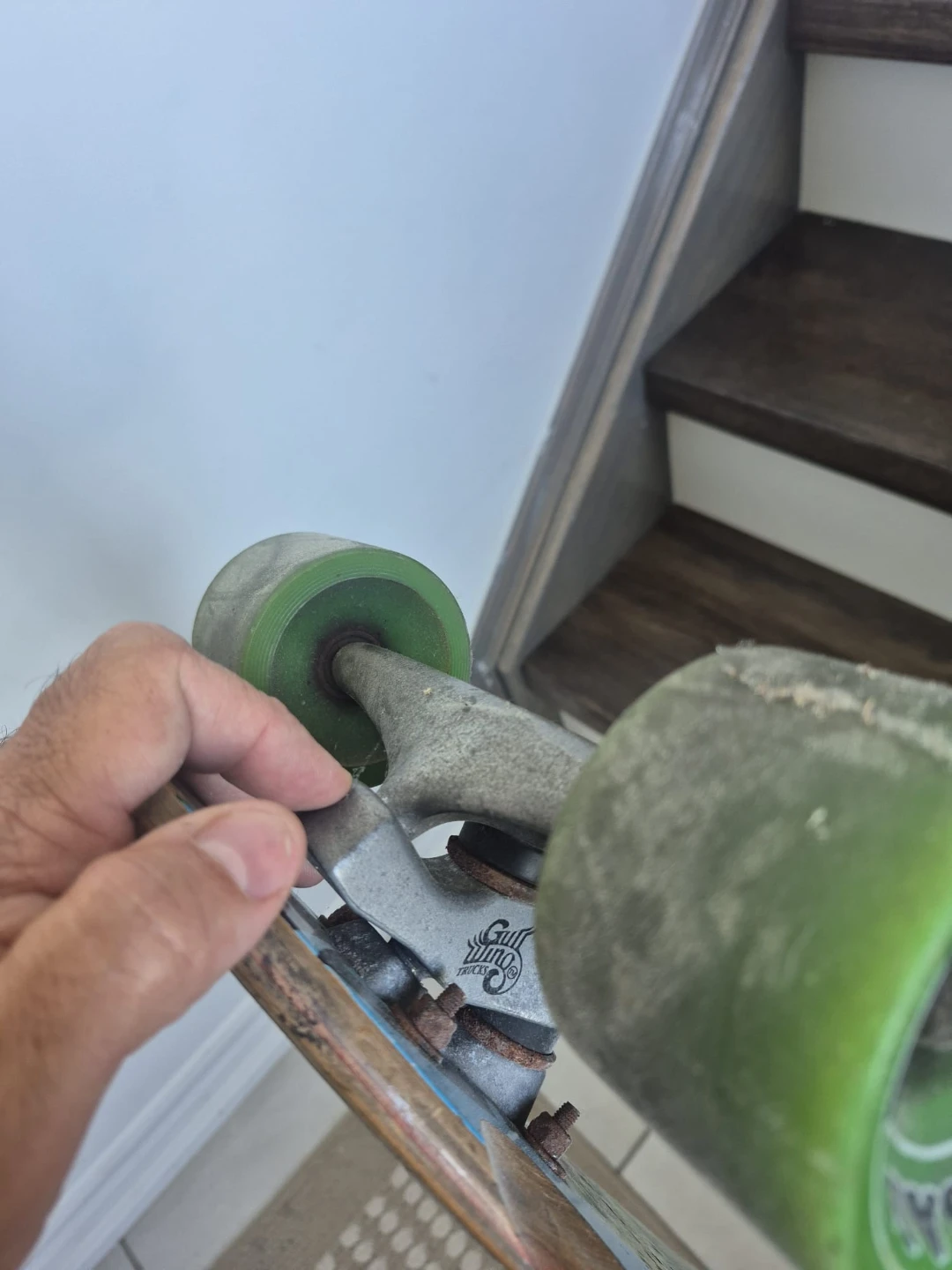 Sector 9 wheels and gullwing truck Longboard Skateboard - photo 5
