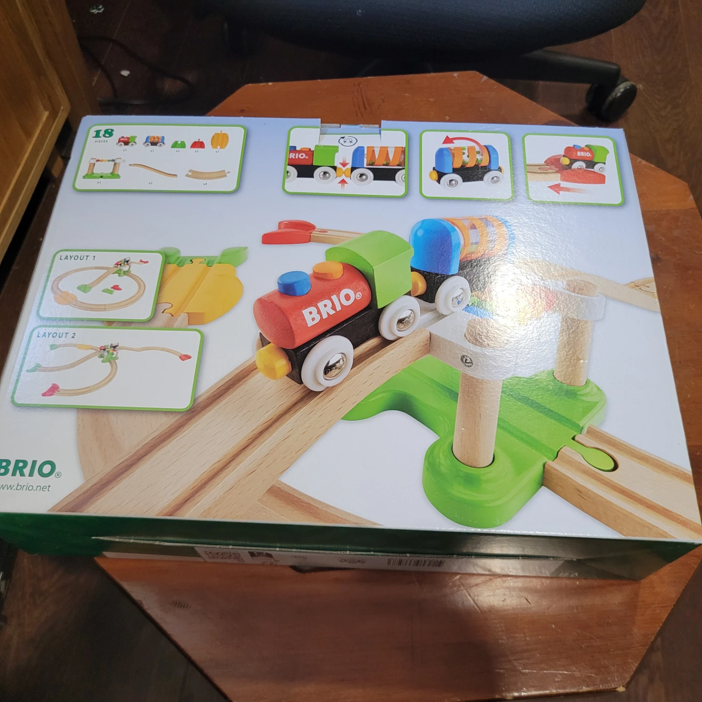 BRIO My First Railway Beginner Pack Toy Train Set - photo 3