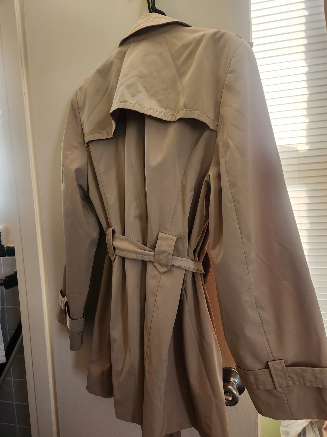 Calvin Klein Tan Trench Coat - photo 3