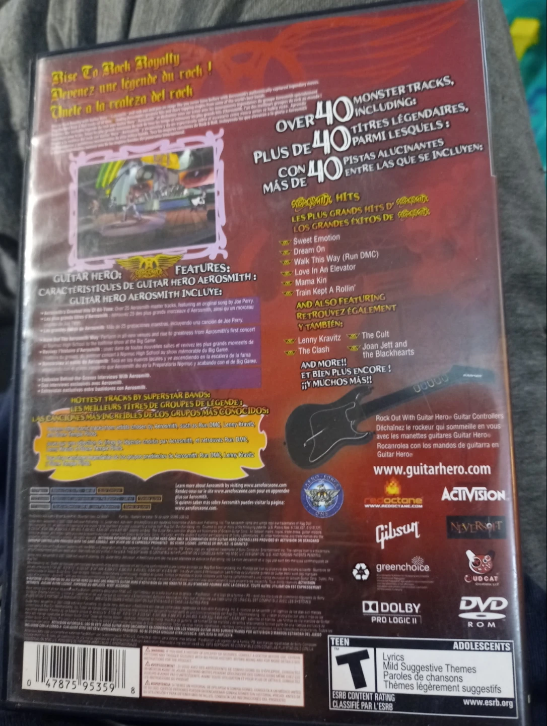 Play Station 2 Guitar Hero - No Scratches - photo 3