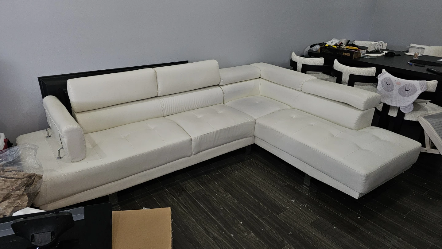 White Sectional Sofa
