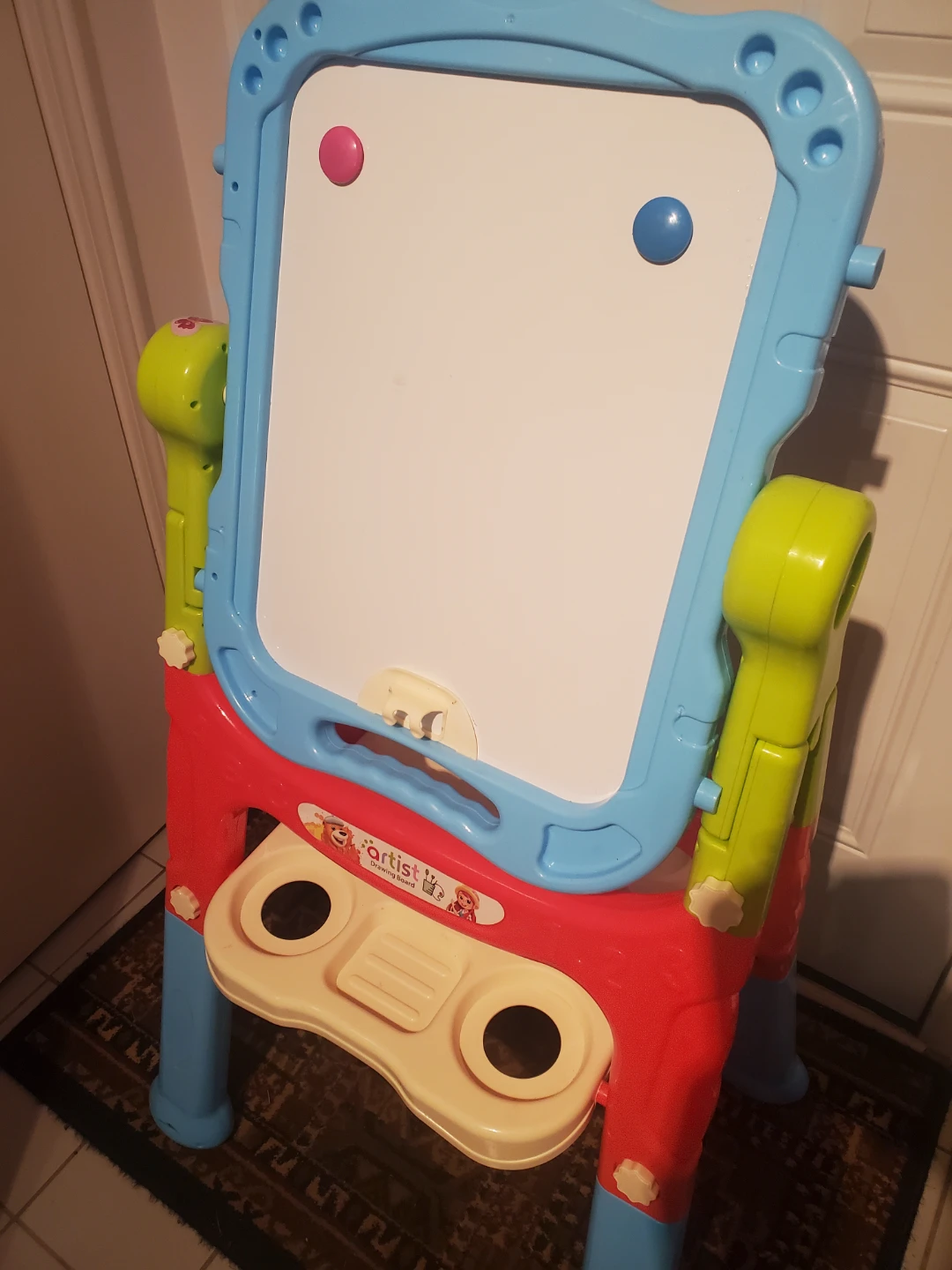 Kids Art Easel Double-Sided Drawing Board - photo 4
