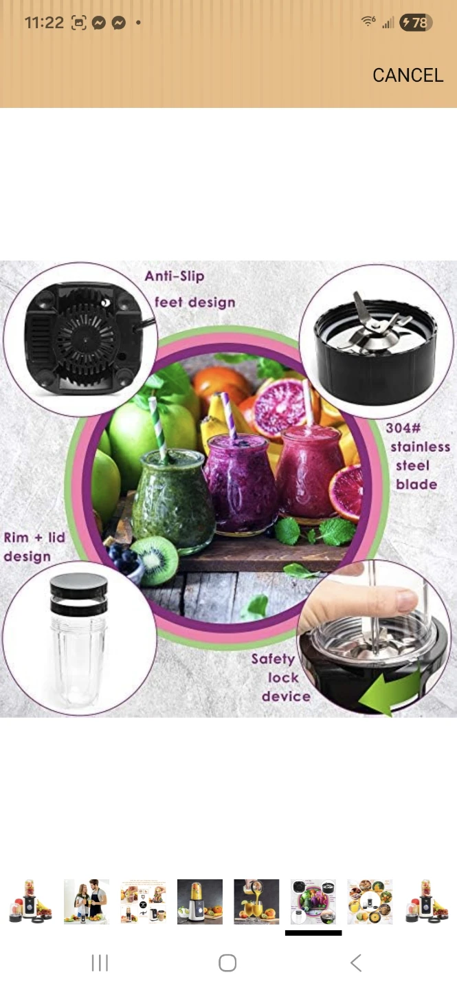 New ivory Moss & Stone Personal Blender - photo 5