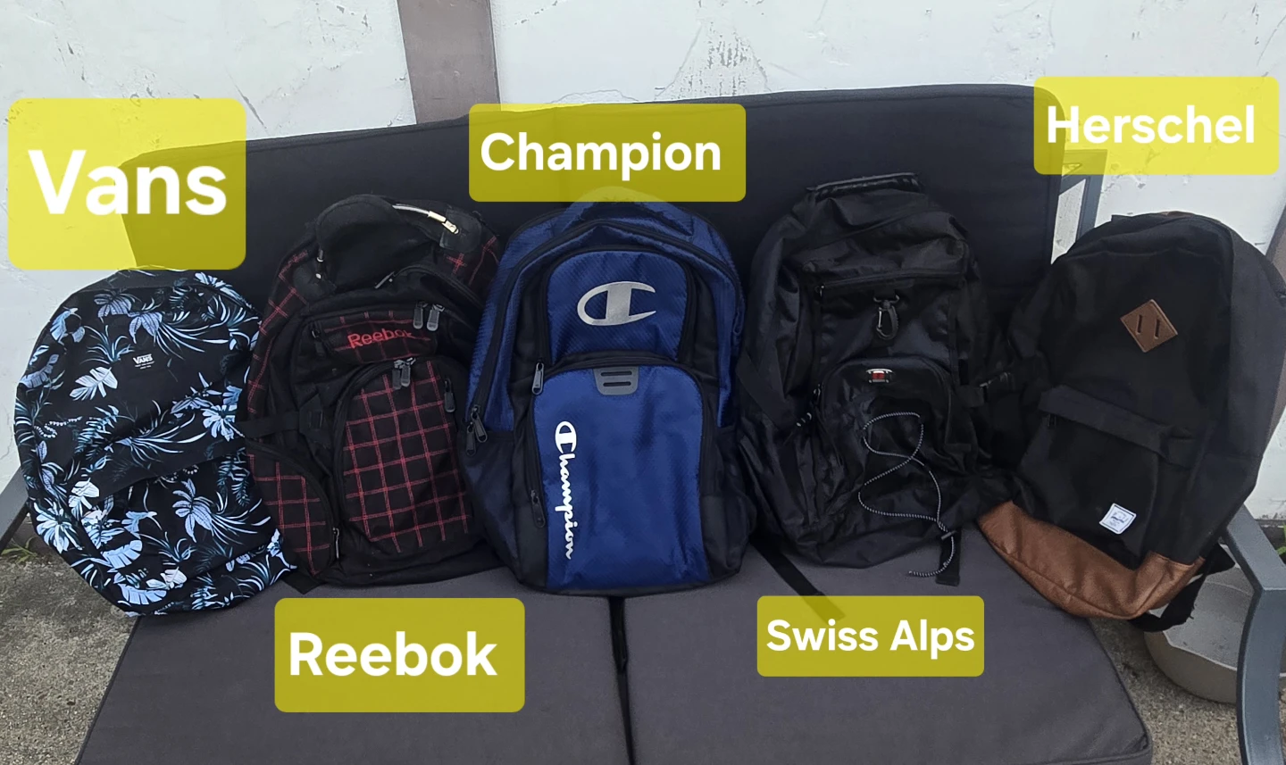 Backpacks. Vans, Herschel, Roots,Champion, etc. EUC. - photo 2