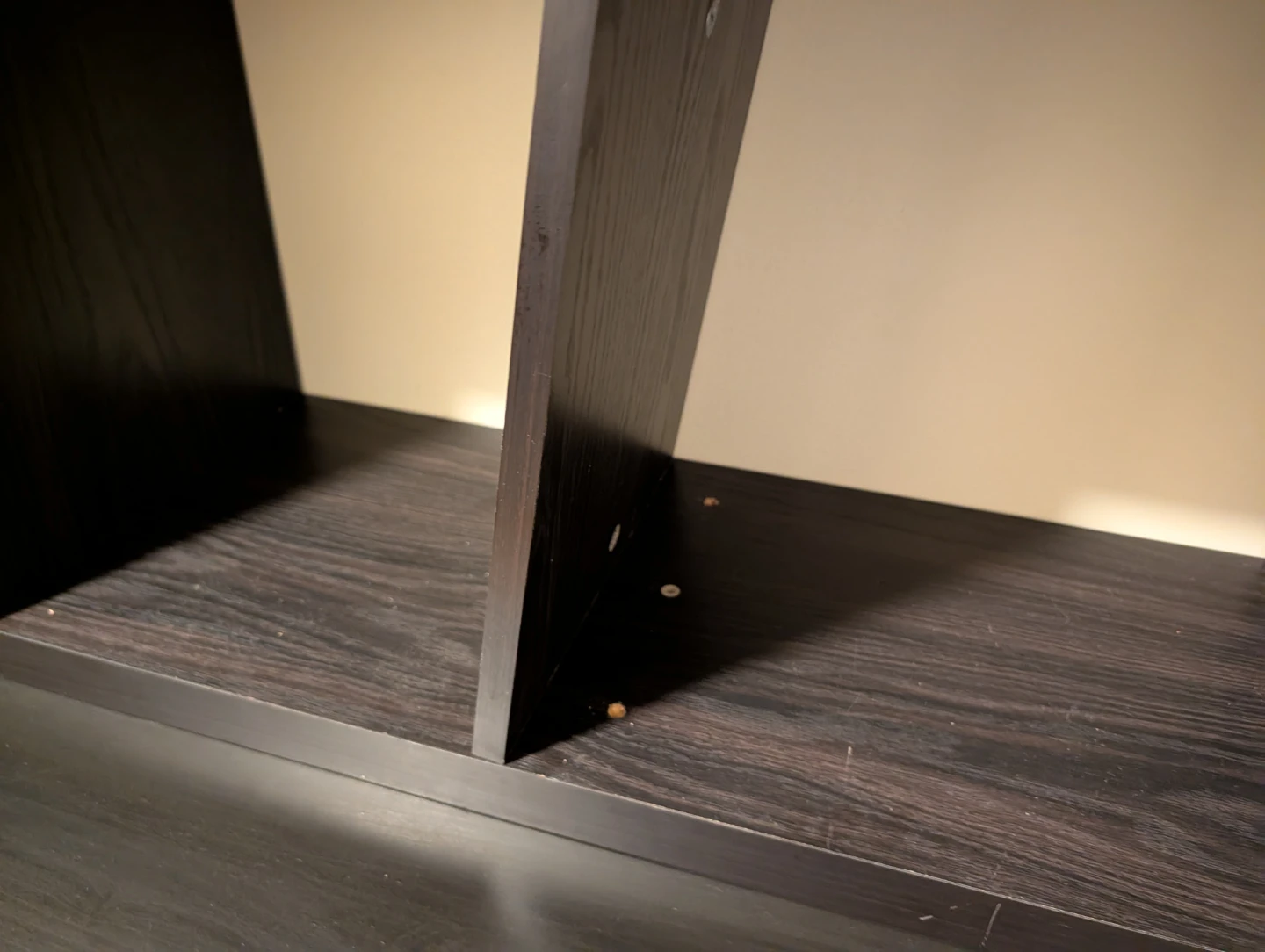 IKEA KALLAX 8-cube shelf unit black-brown - photo 4