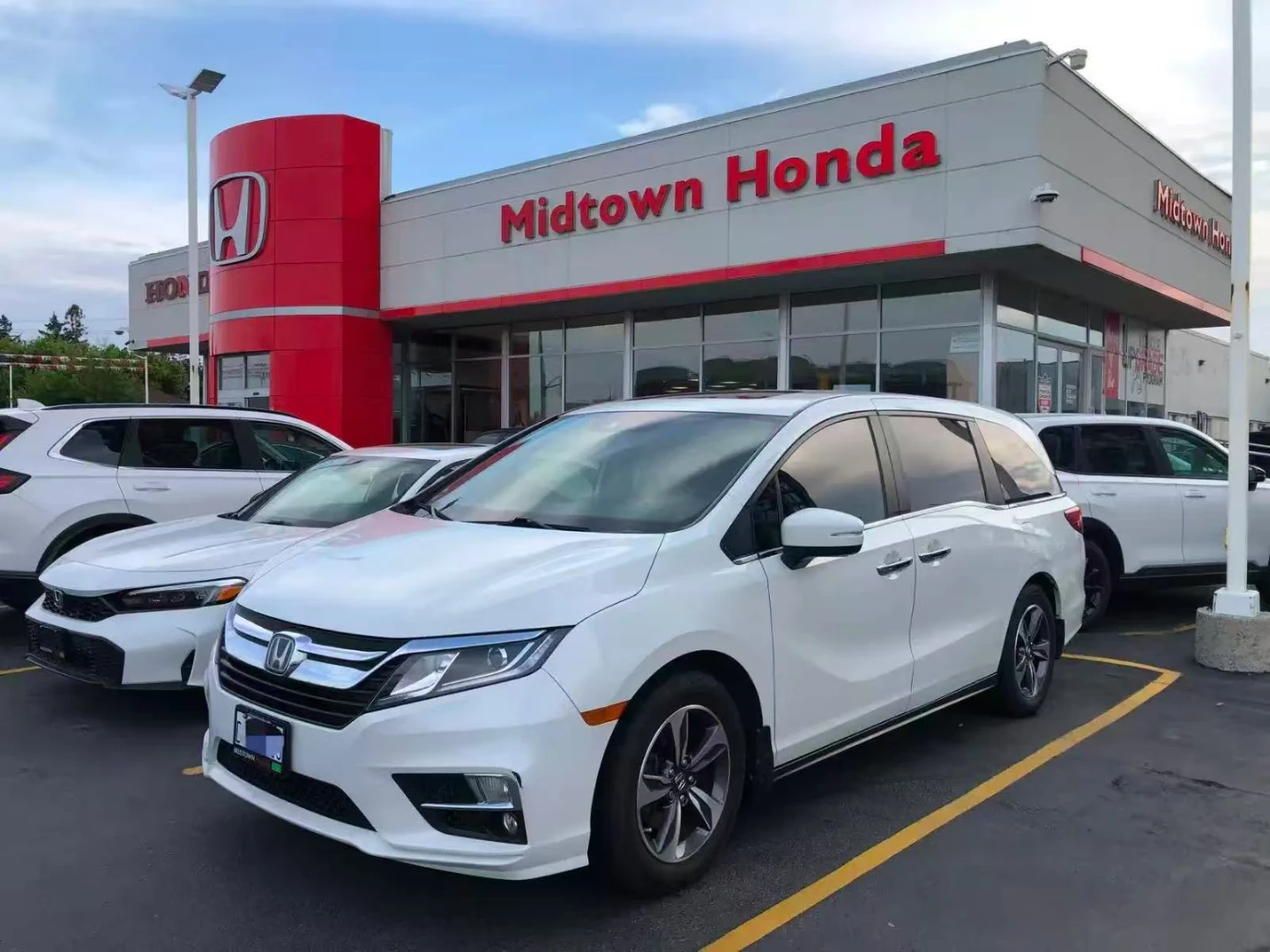 2020 Honda Odyssey (EX-L) No accident + Fully-Honda record