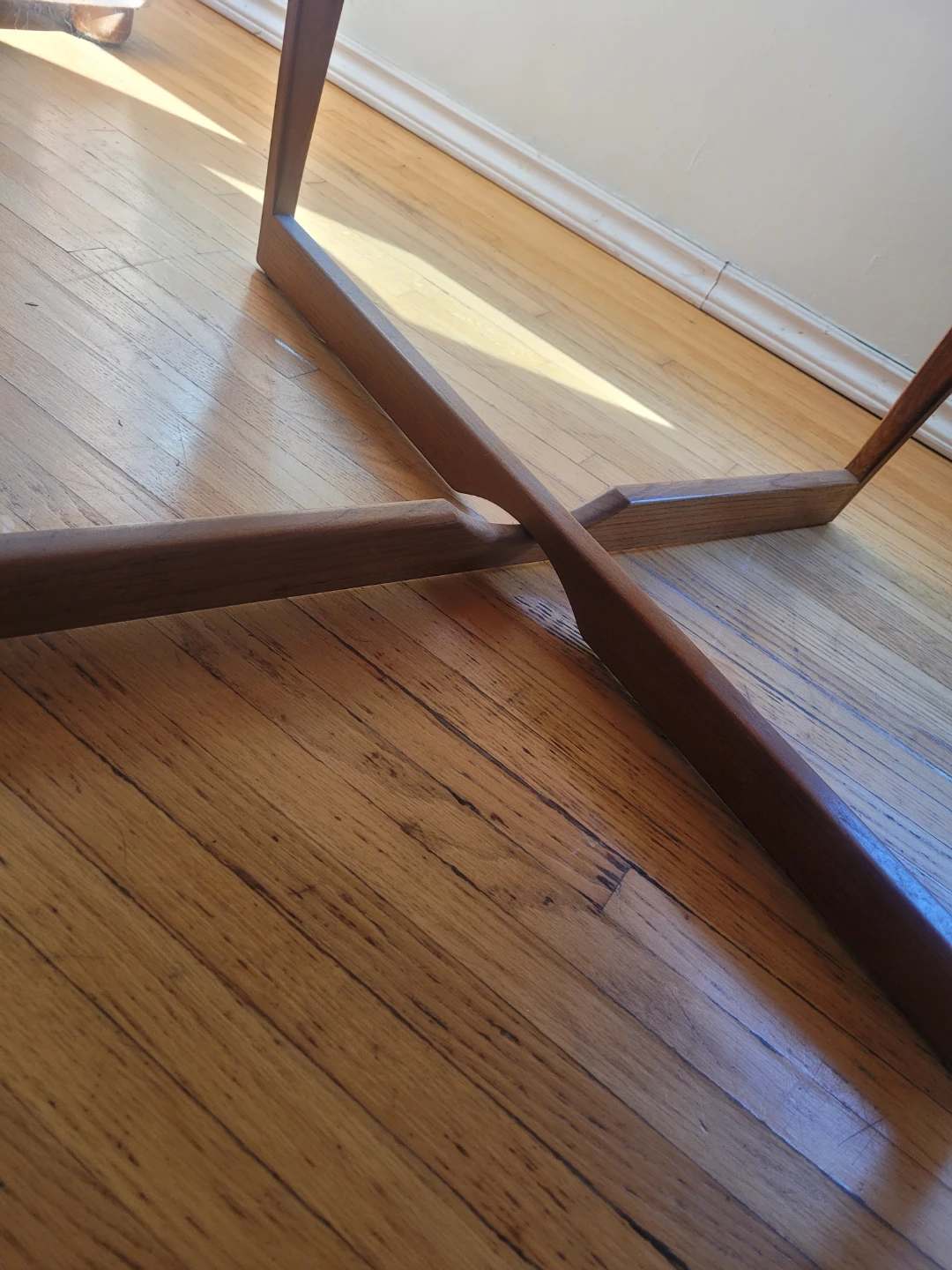 Round teak Coffee Table - photo 2