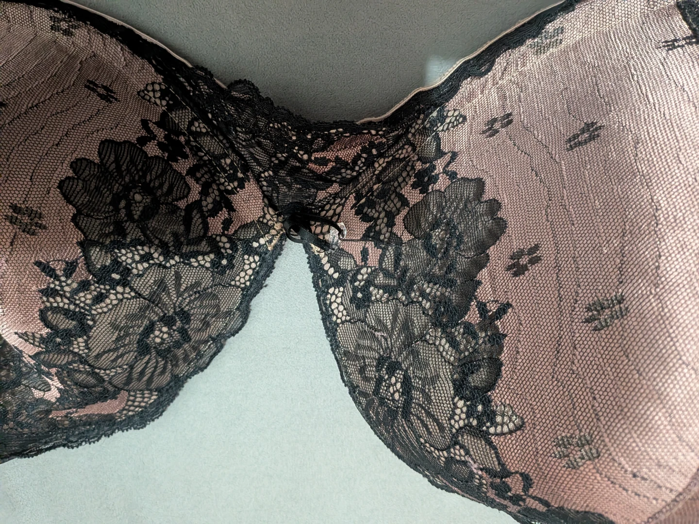 Parisa Lace Trim Balconette Bra - photo 2