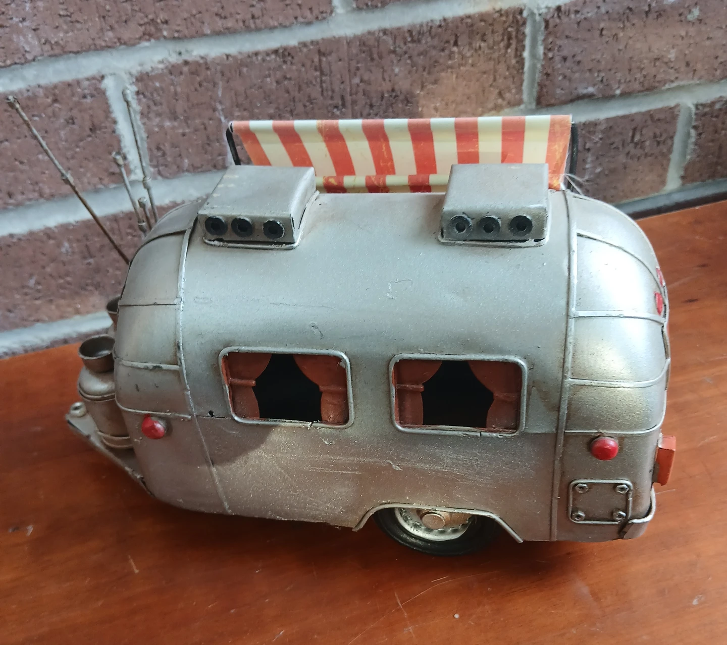 Metal Airstream Camper  with Awning - photo 3