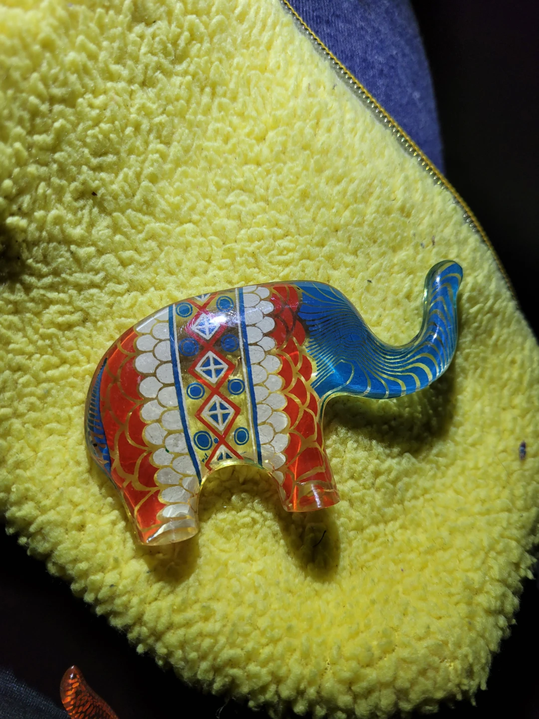 Abraham Palatnik "Lucky Elephant" Op Art Figurine