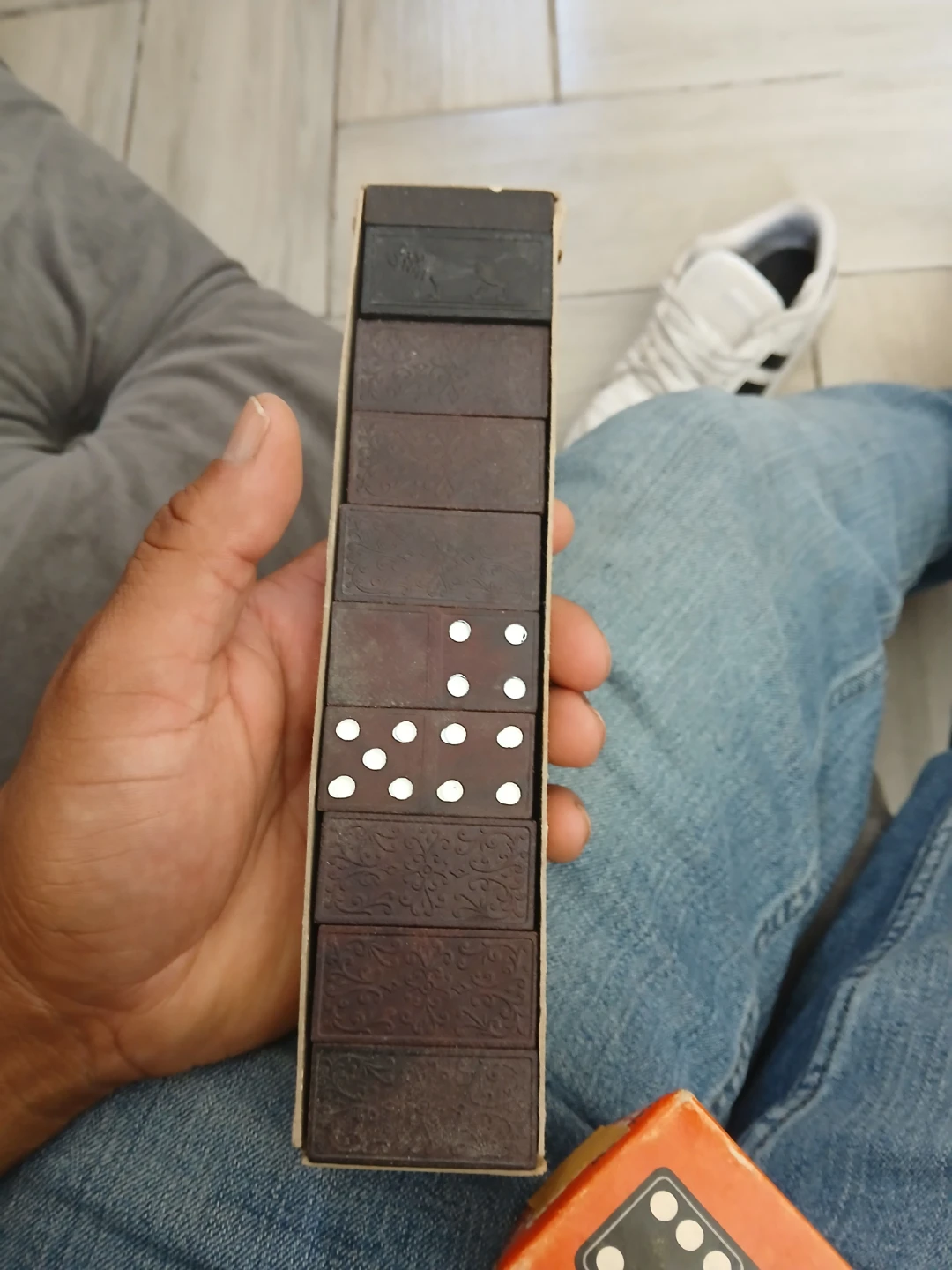 Halsam Dragon Dominoes Double Six Set - photo 3