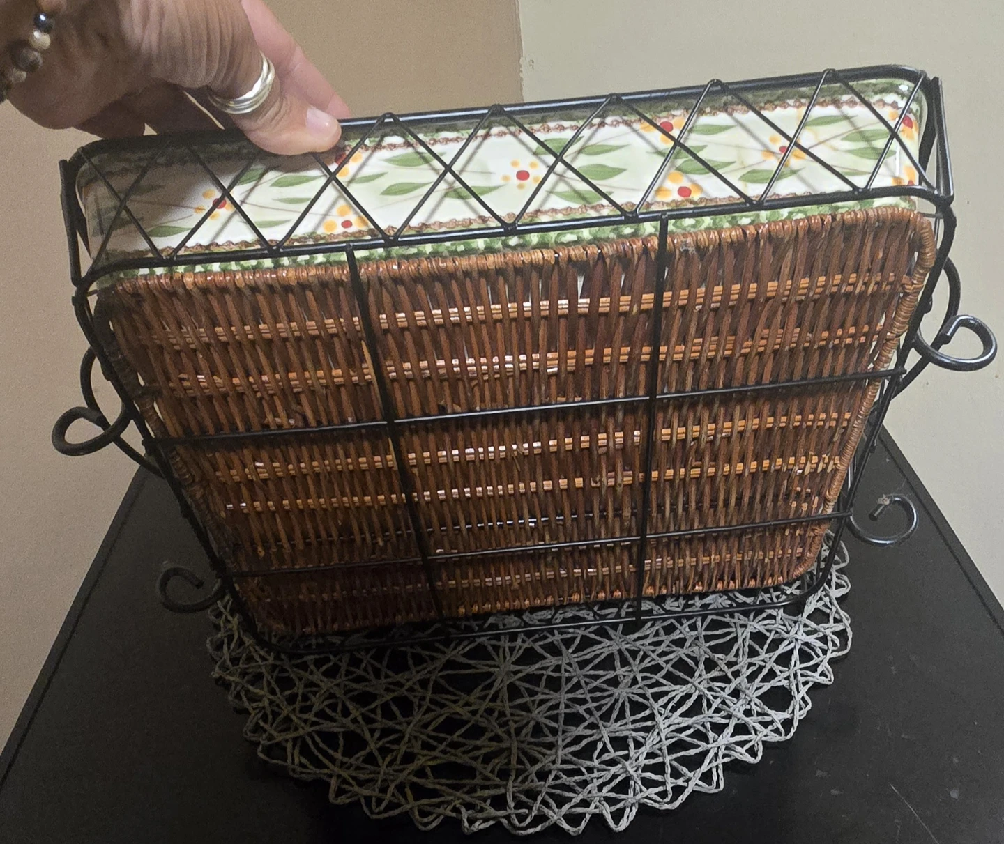 Temp-tations by Tara "Olive Branch" 4-Piece Ceramic Bakeware Set - photo 3
