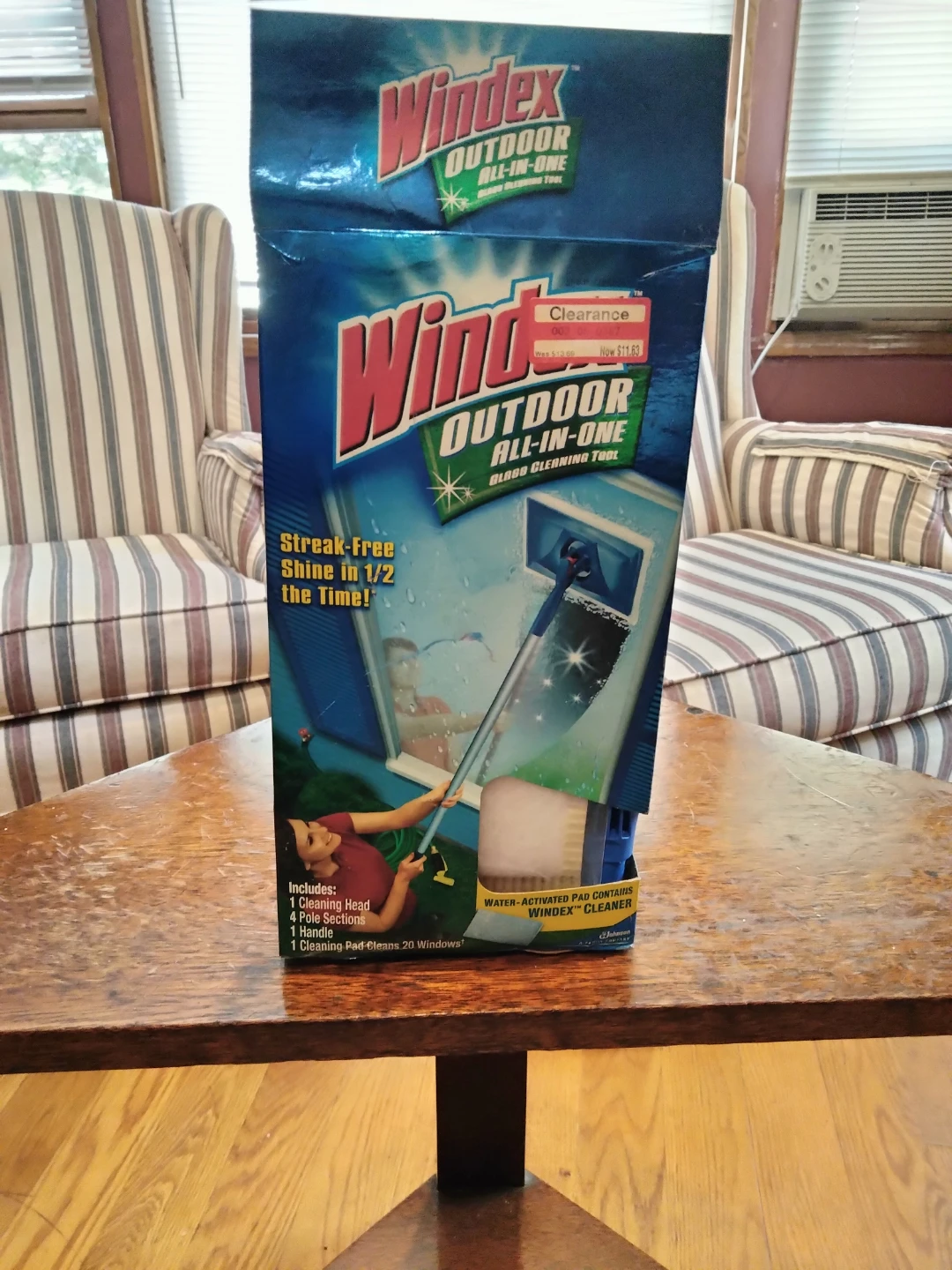 Windex Outdoor All-In-One Glass Cleaning Tool