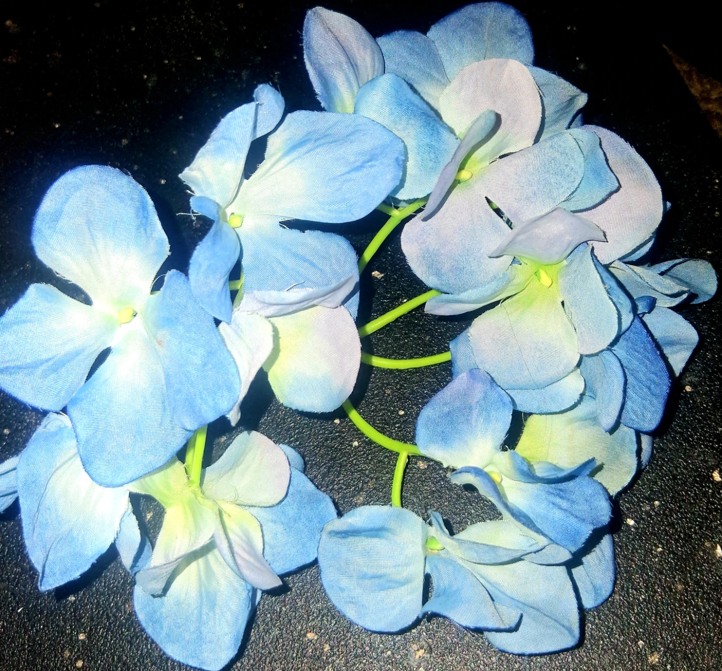 FREE🥕Blue Artificial Flower Bunch 1