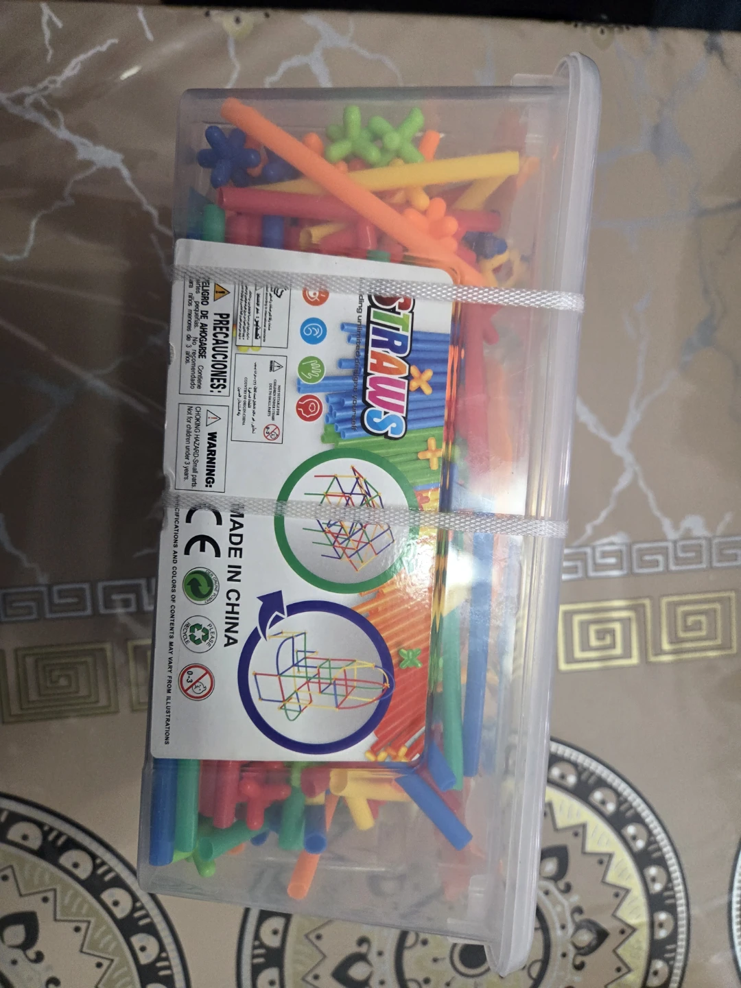Straws Building Toy Set