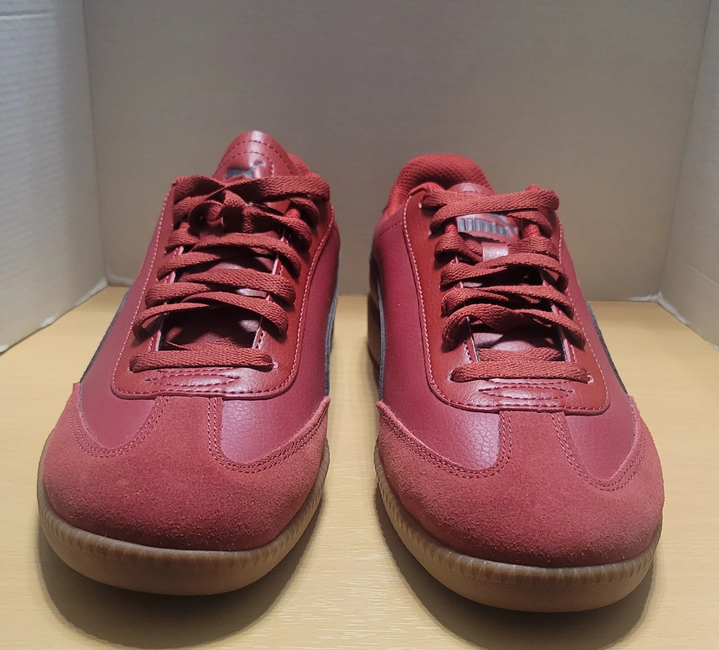 Puma Red Suede & Leather Sneakers - US Size 9 - photo 5