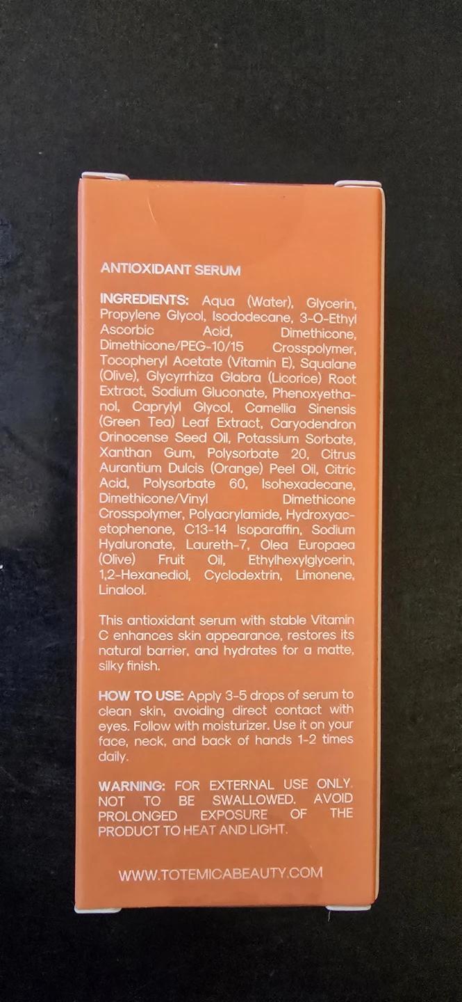 Totemica Antioxidant SERUM 30ml - photo 2