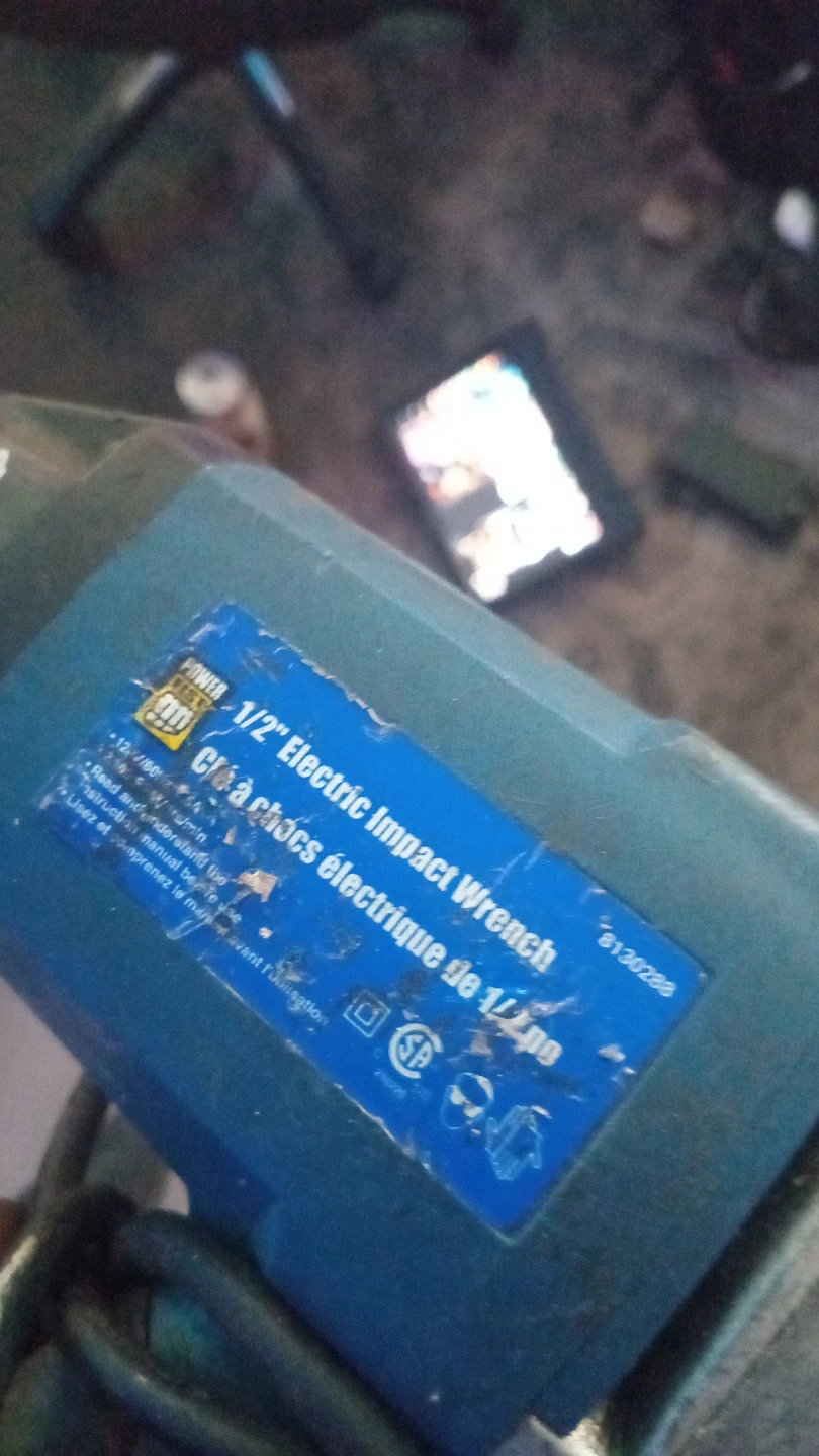 Powerfist electric impact wrench - photo 2