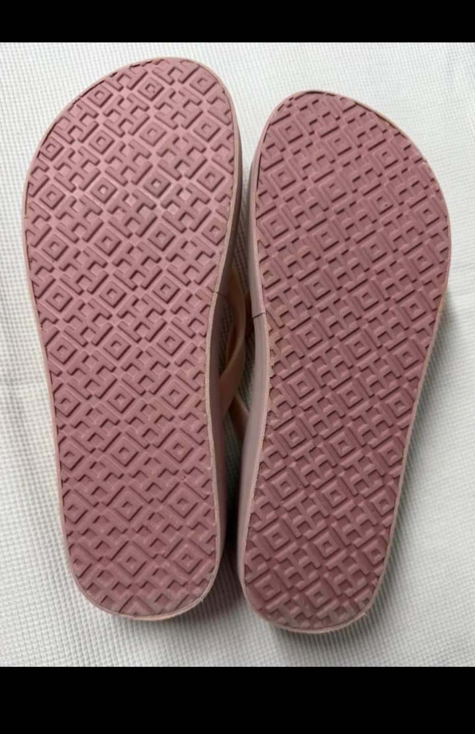 Tory Burch Wedge Flip Flops - Pink - Size 6M - photo 3