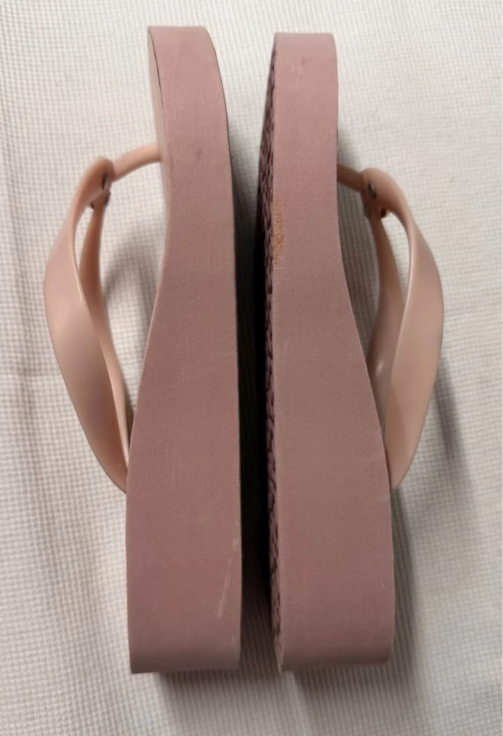 Tory Burch Wedge Flip Flops - Pink - Size 6M - photo 4