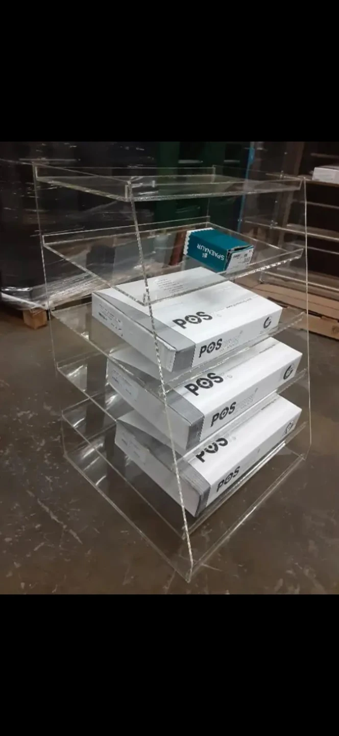 Brand New i Box Acrylic Display Shelves Stand Rack - photo 2