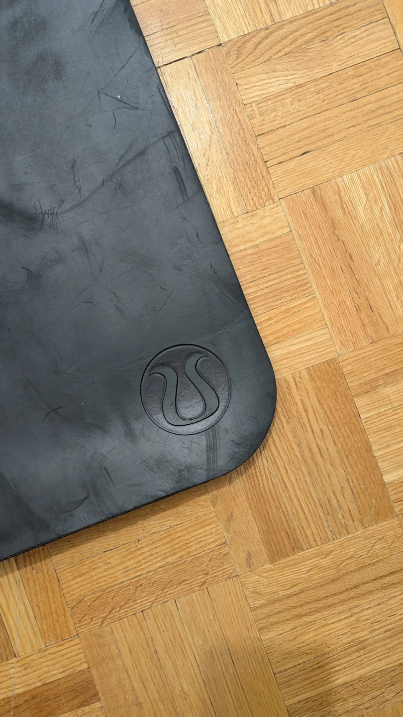 Lululemon 5mm Non-Slip Yoga Runner Rug Mat Carpet Rubber 71x26" - photo 2