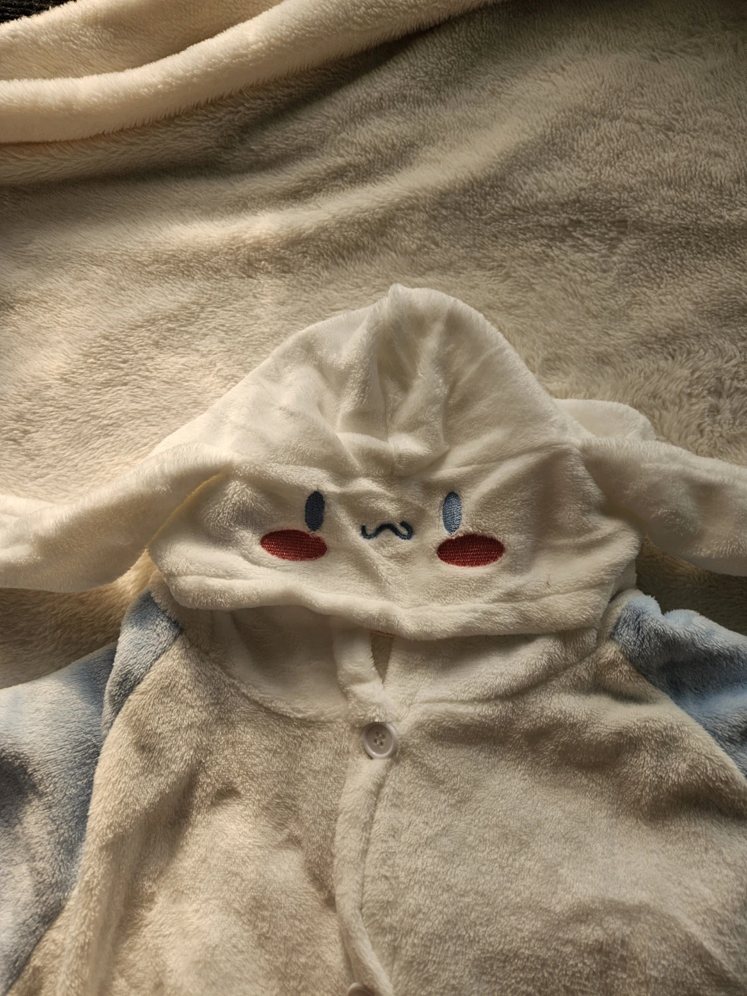 Fuzzy Character Hoodie with Ears - photo 5