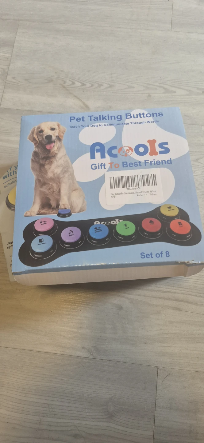 Pet talking buttons