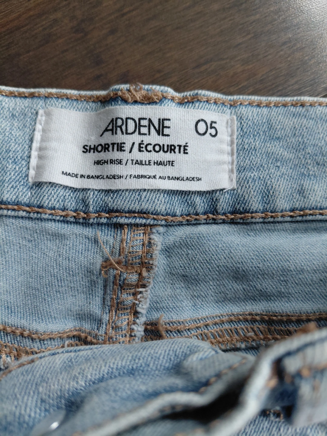 Ardene High Rise Shortie Shorts Size 05 - photo 3