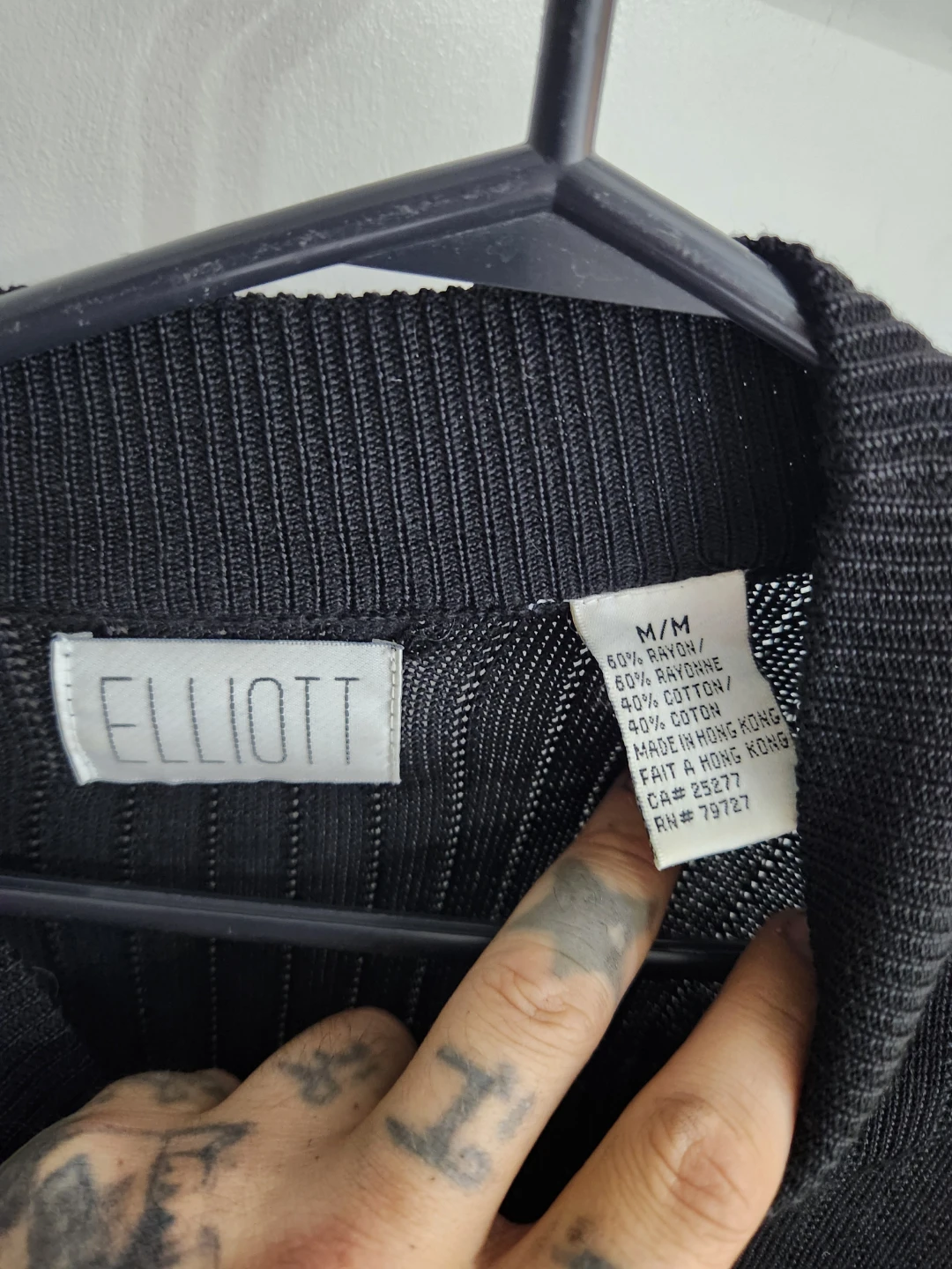 Elliott Black Mock Neck Sweater - photo 2
