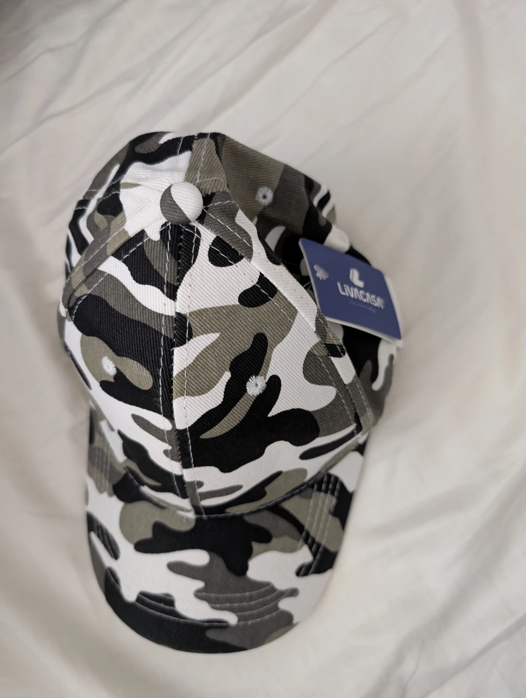 Brand New Livacasa Camouflage Adjustable Baseball Cap Hat