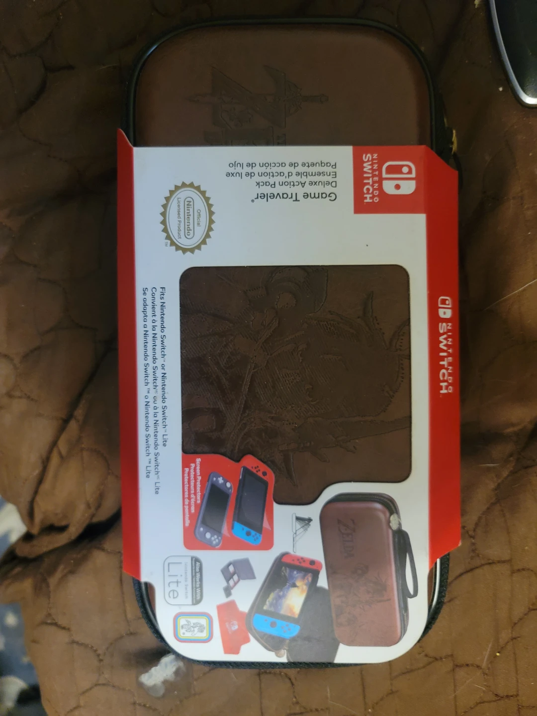 Nintendo Switch Game Traveler Deluxe Action Pack Case