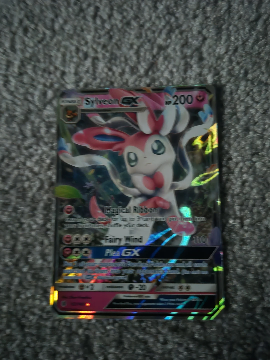 Sylveon GX Special Illustartion Rare Guardians Rising - photo 2