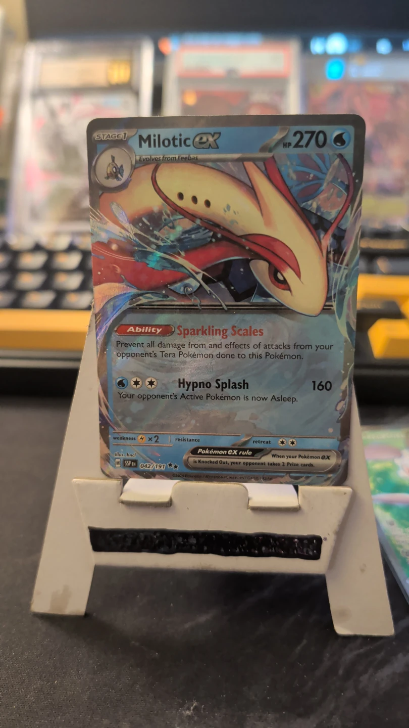 Pokemon Milotic EX Trading Card