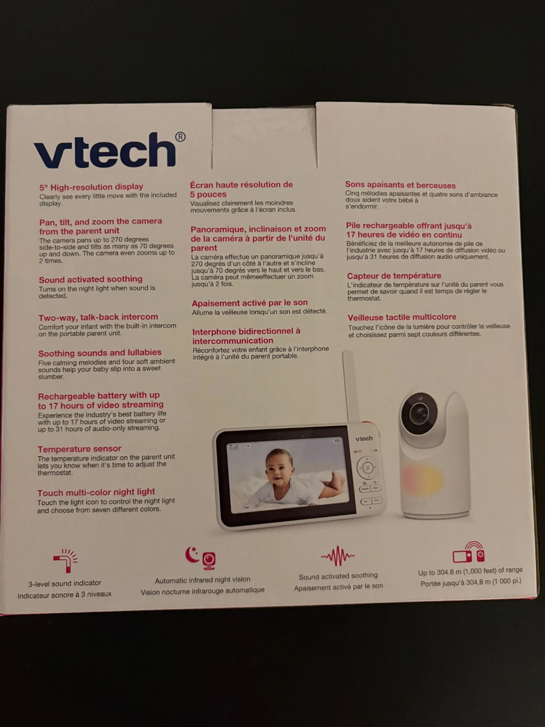 VTech VM5267 Baby Monitor BNIB - photo 2