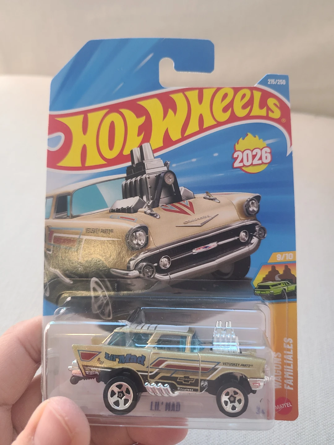 Hot Wheels Lil' Mad '57 Chevy Wagon