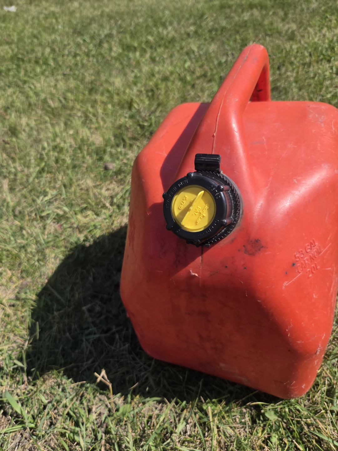 Three Red & Orange Gas Cans -All 3  for $30 - photo 3