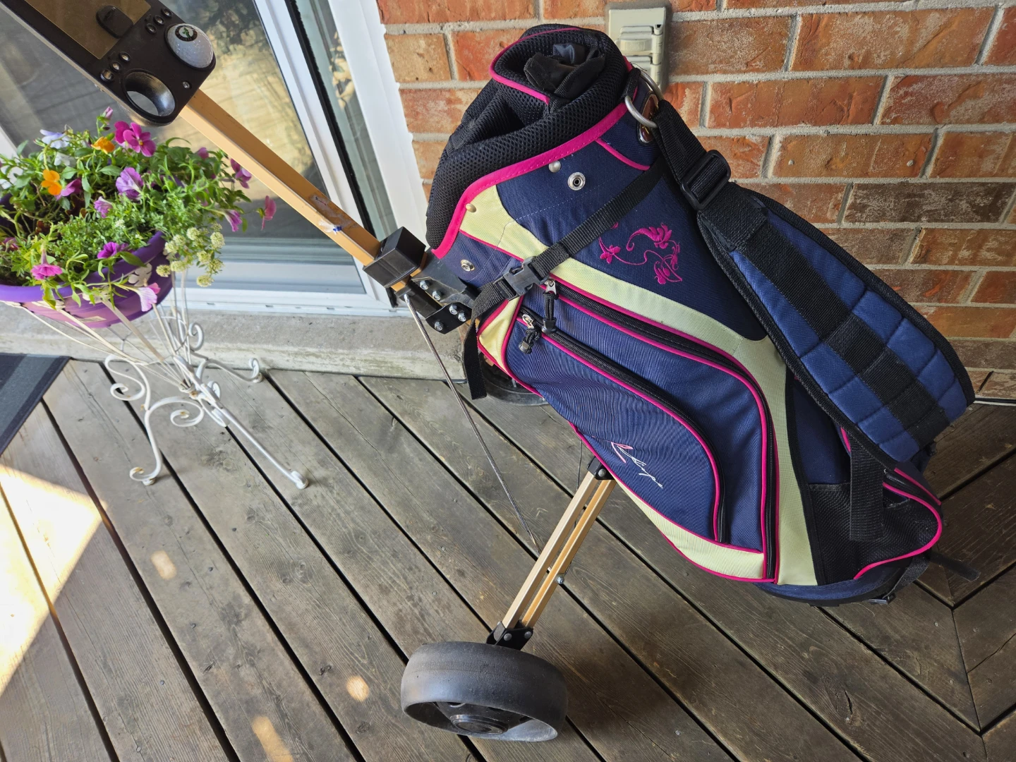 Wilson Golf Bag with Push Cart - photo 4
