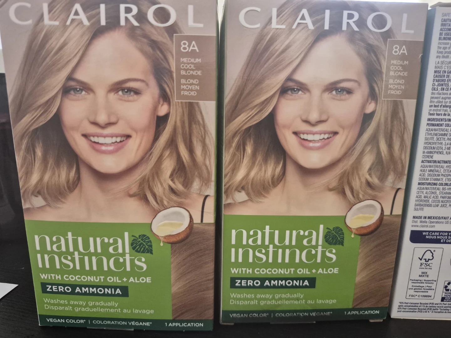 Sealed Boxes of Haircolor
