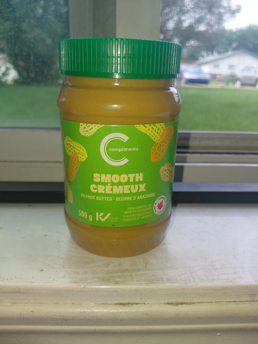 Compliments Smooth Peanut Butter 500g