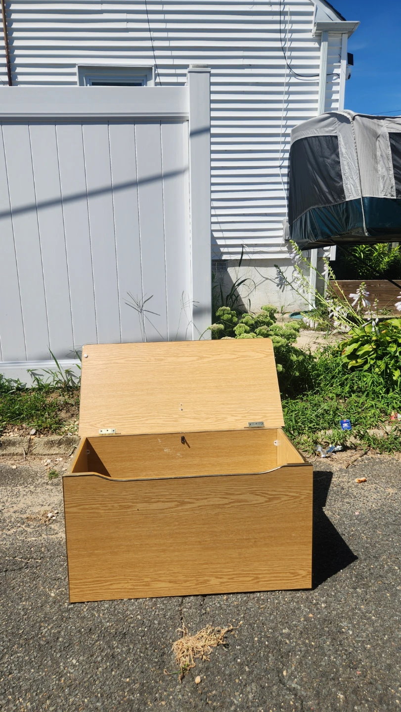 Wooden Storage Chest Box - photo 3