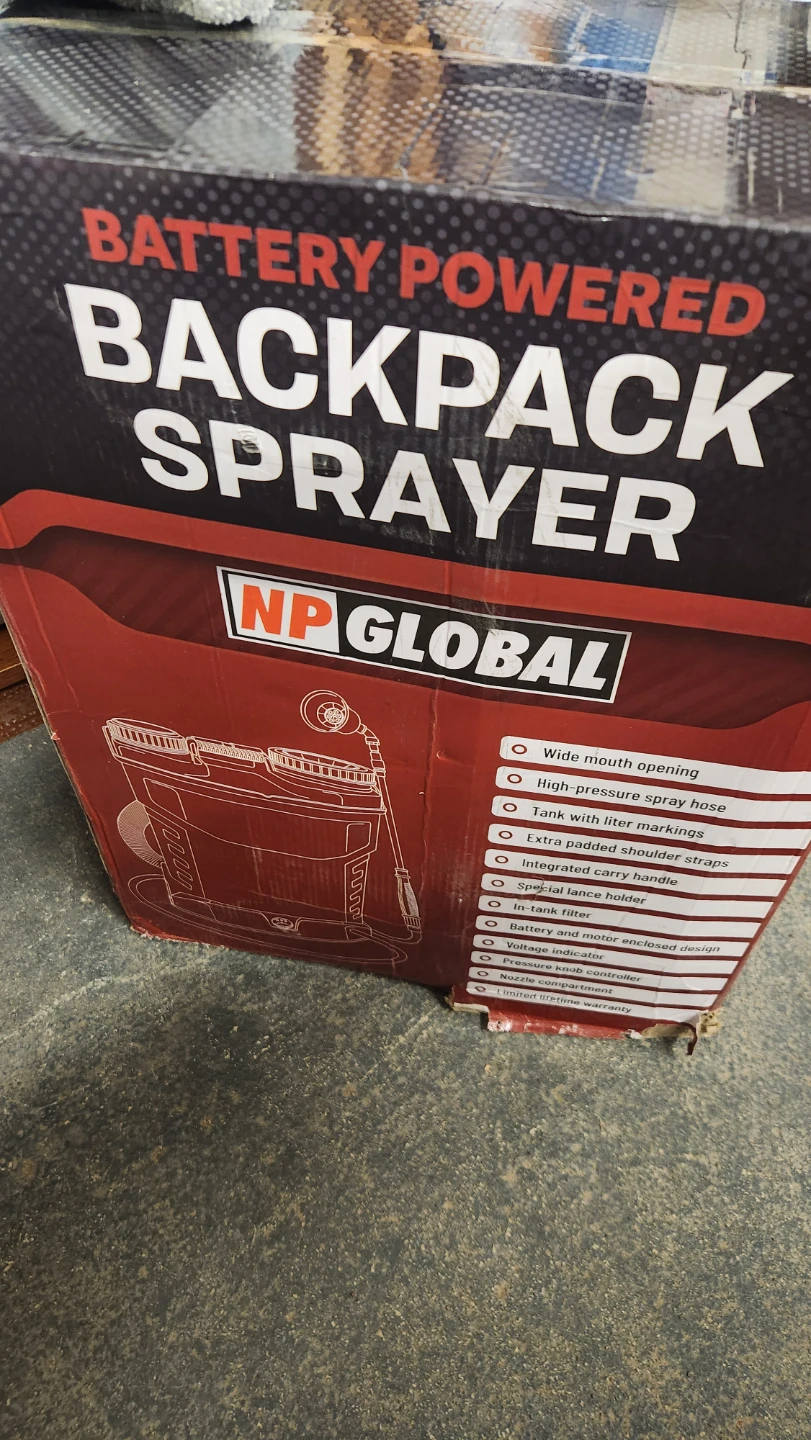 NP Global Battery Powered Backpack Sprayer