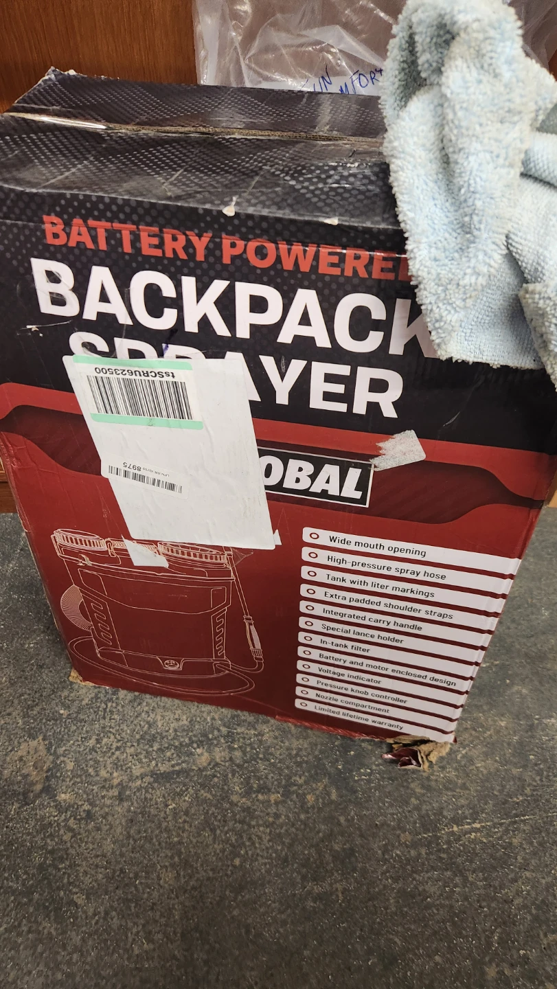 NP Global Battery Powered Backpack Sprayer - photo 3
