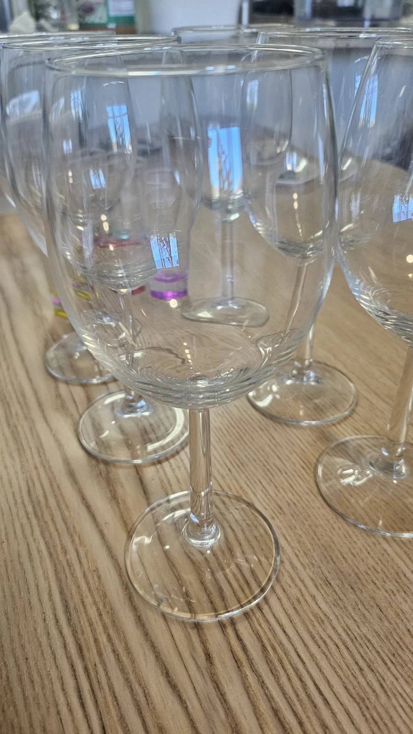 Set of 6 Wine Glasses and 6 Shot Glasses