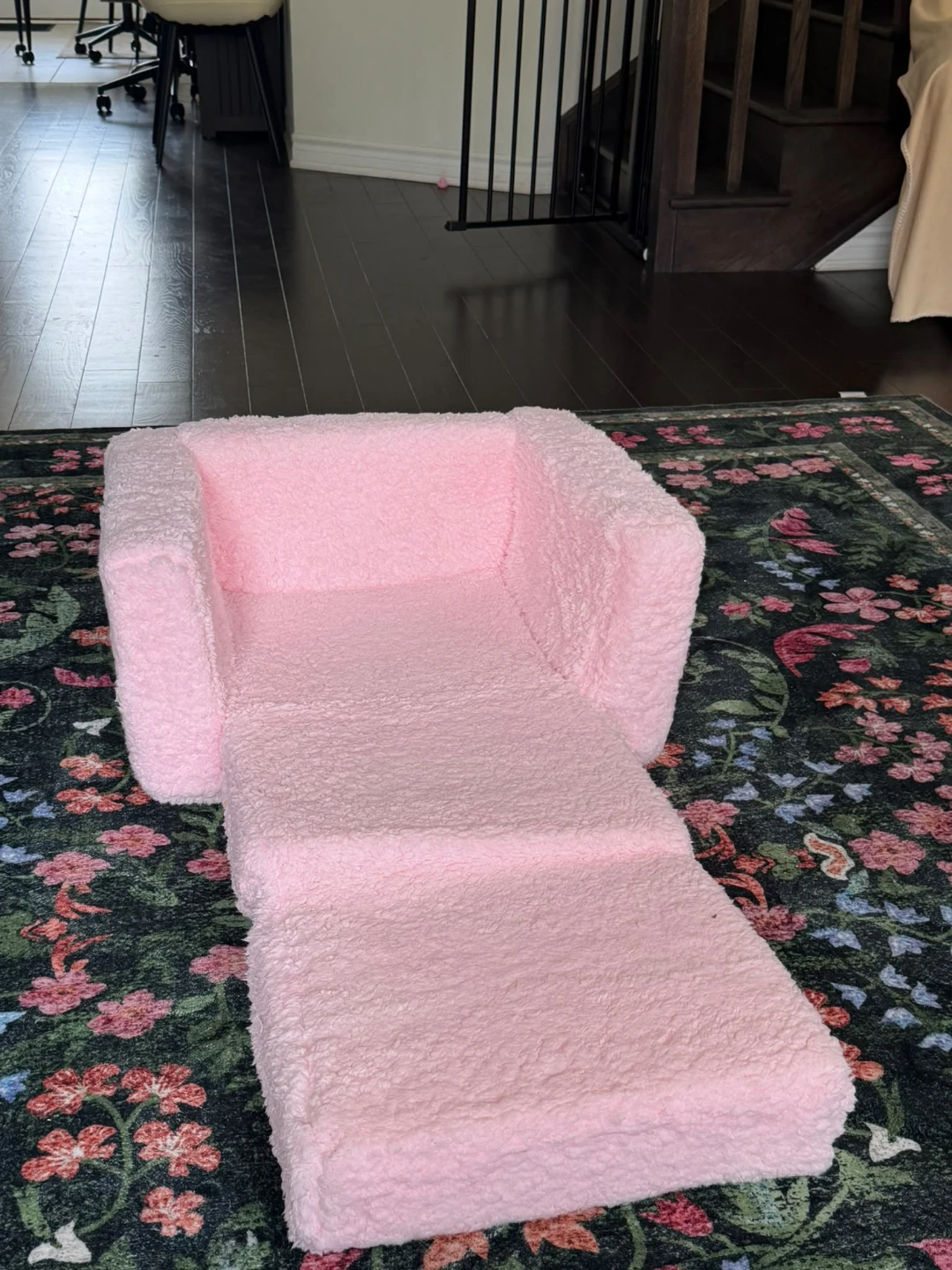 Pink Flip Out Kids Sofa Chair - photo 3