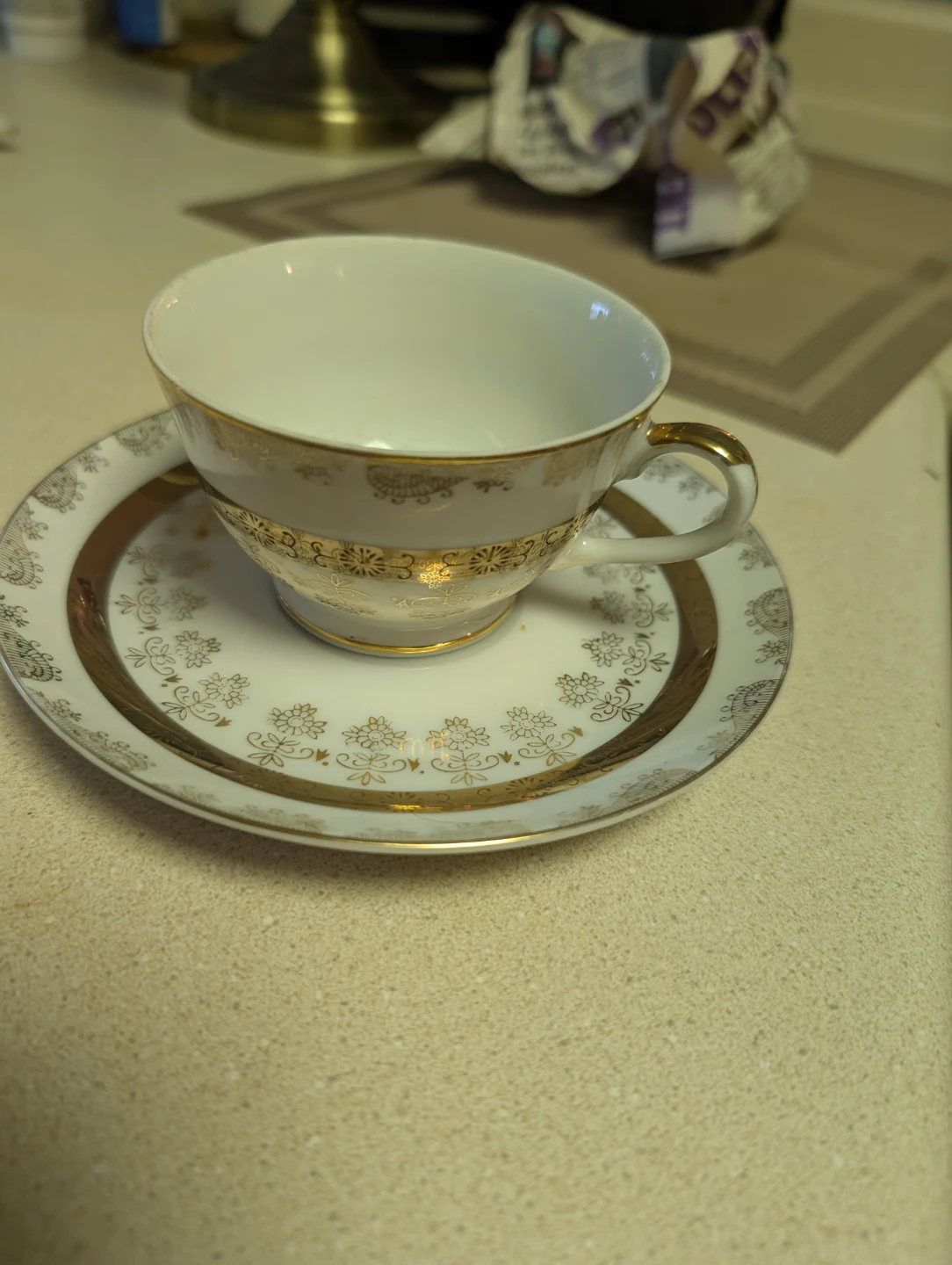 Venus China Tea Cup and Saucer Set