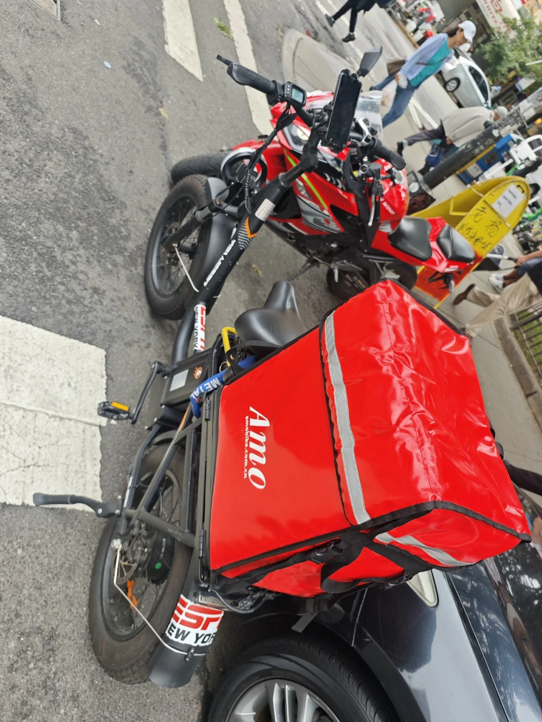 Amo Electric Delivery Bike transpor bicicleta electrica - photo 3