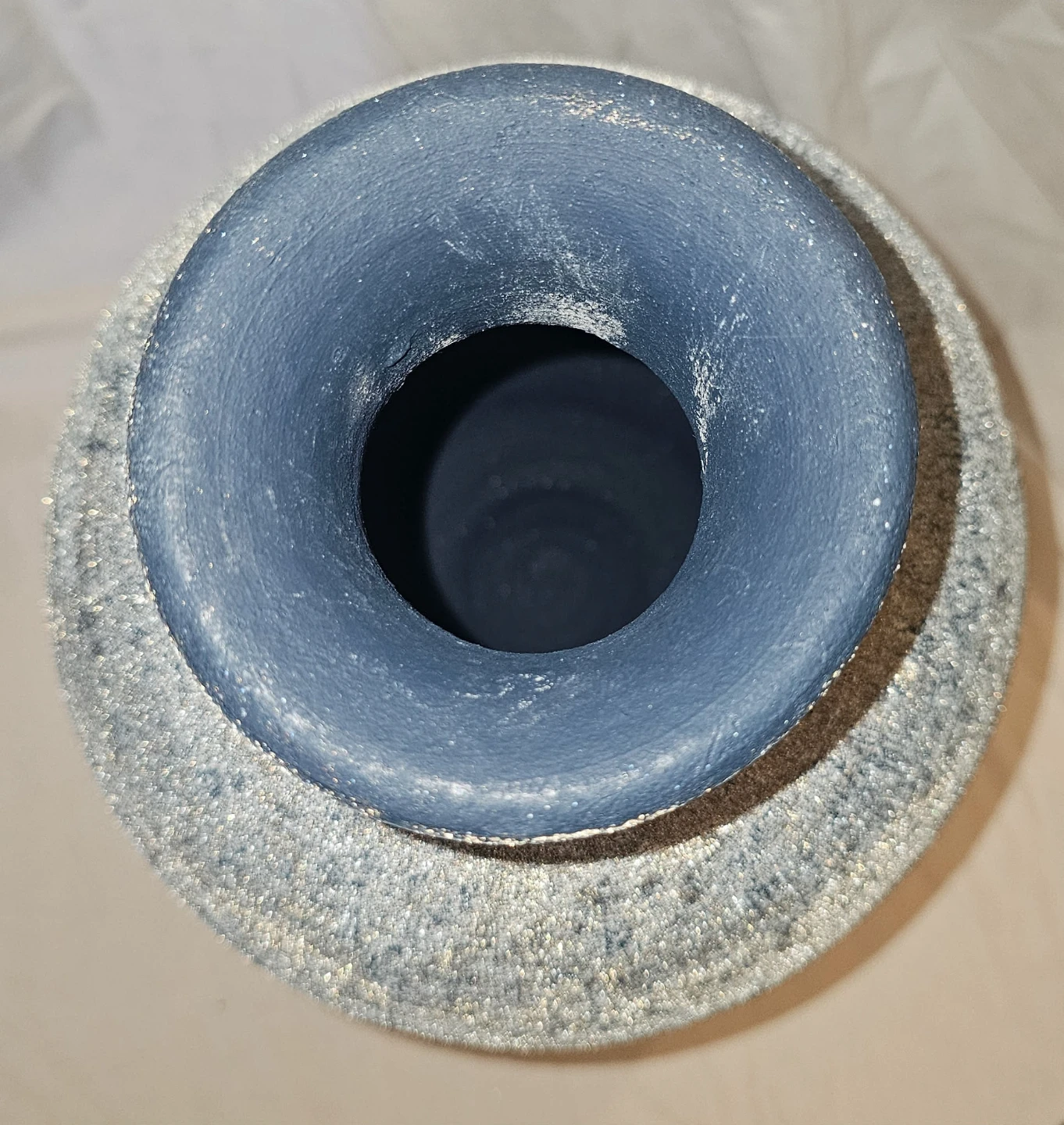 Multi-Coloured Painted Clay Decorative Vase - photo 5